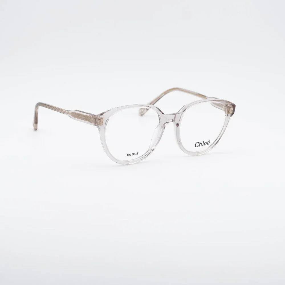 Chloe CH0127O 004 Eyeglasses Shiny Pink 51mm Square Frame